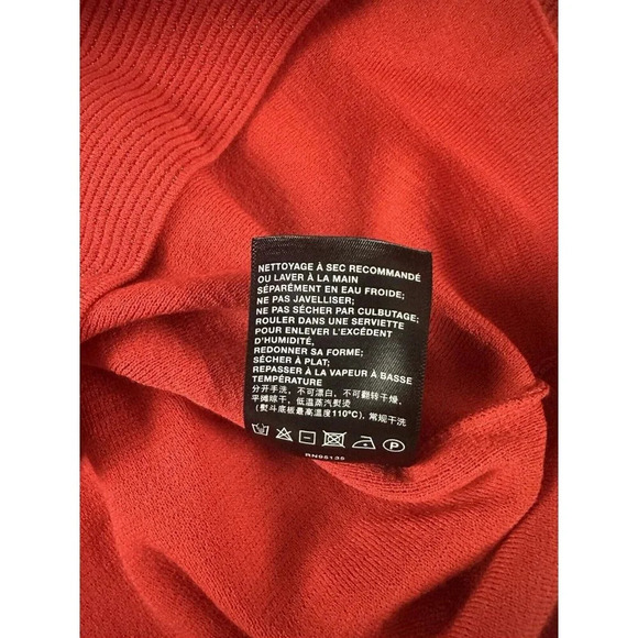 Lafayette 148 metallic boatneck sweater top red Size XS - Picture 13 of 16